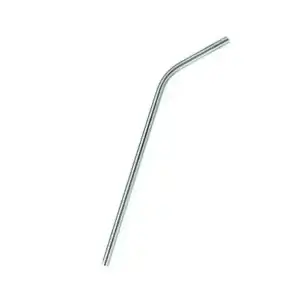 Canudo de metal 23 cm comprimento – Aço Inox