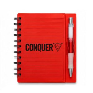 Caderno com Caneta