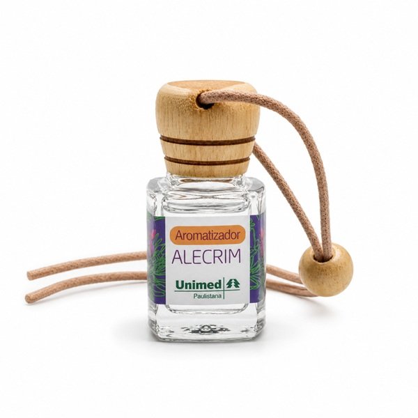 Aromatizador de Carro em Vidro Personalizado