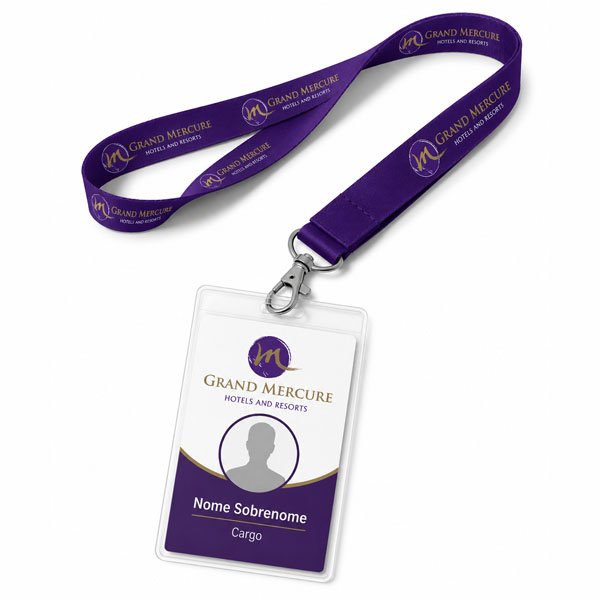 Cordão Para Crachá Personalizado Brasília