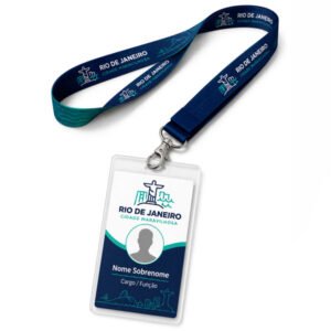 Cordão Para Crachá Personalizado Rio de Janeiro