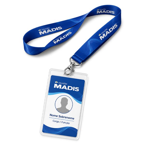 Cordão Para Crachá Personalizado São Luís