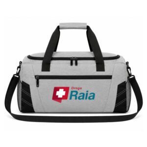 Mala Esportiva com Bolso Frontal e Lateral