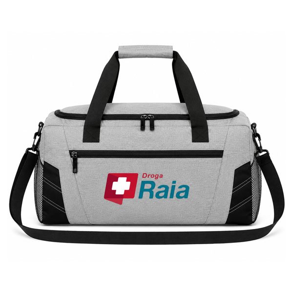 Mala Esportiva com Bolso Frontal e Lateral