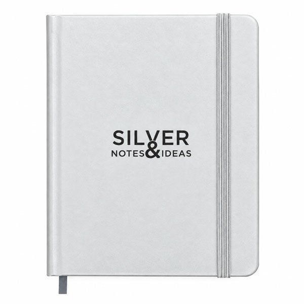 Caderno Moleskine Capa Metalizada para Brindes