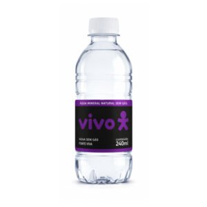Água Sem Gas 240ML Com Rotulo Personalizado