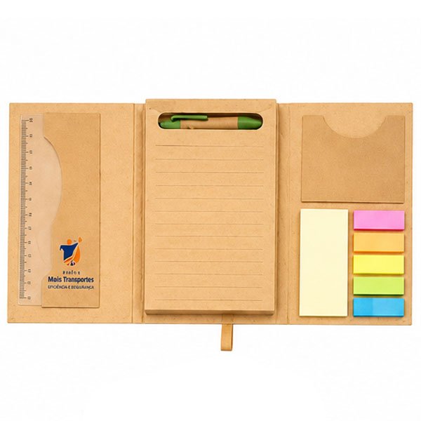 Bloco de Anotações Com Post it