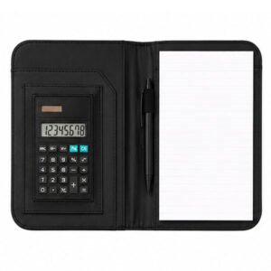Bloco de Anotações com Calculadora