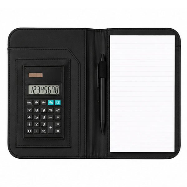 Bloco de Anotações com Calculadora