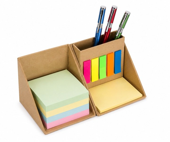 Bloco de anotações personalizado cubo