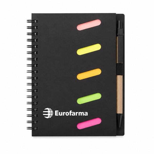 Bloco ecológico de anotações personalizado