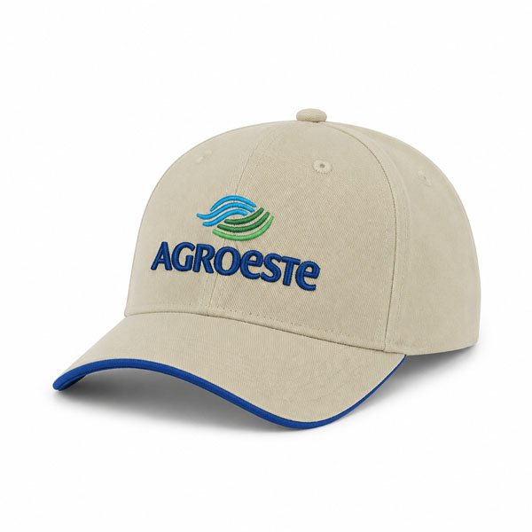 Boné personalizado bordado