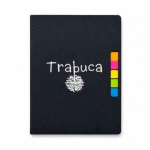Caderno de anotações personalizado com post it