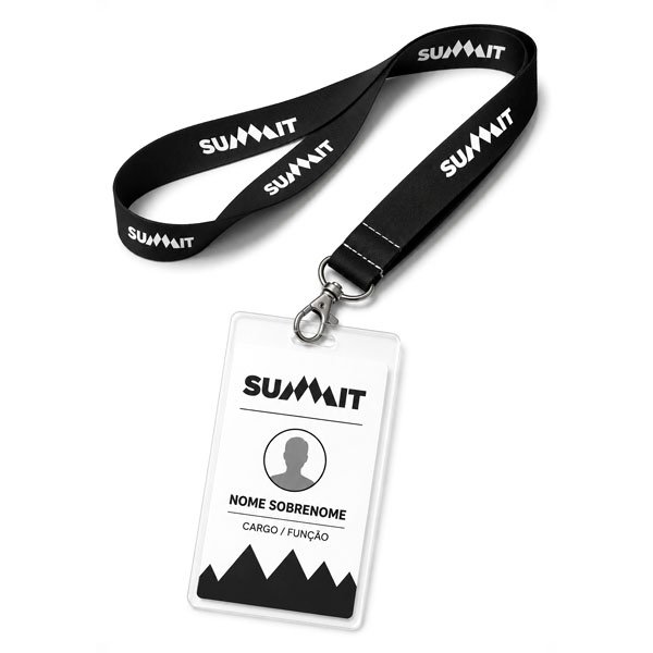 Cordão Para Crachá Personalizado Joinville