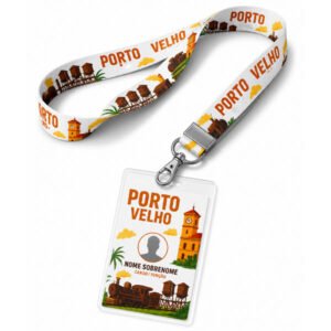 Cordão Para Crachá Personalizado Porto Velho