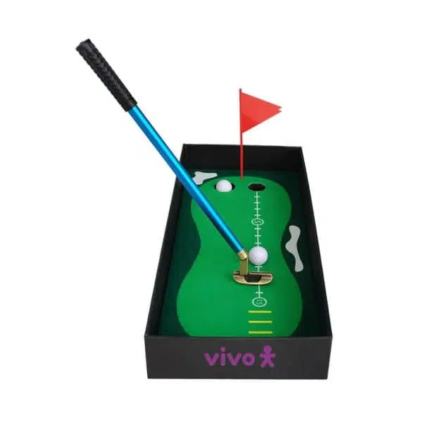 Kit De Golfe De Mesa Putting Green | Ninja Brindes