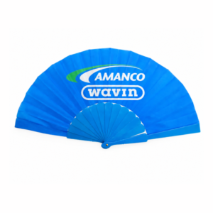 Leque de Plástico Dobrável Personalizado